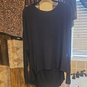 All in Motion Navy Long Sleeve Tee